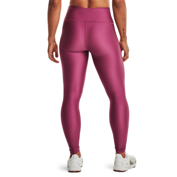 Under Armour HeatGear Shine Tights - Pink Quartz/Polaris Purple