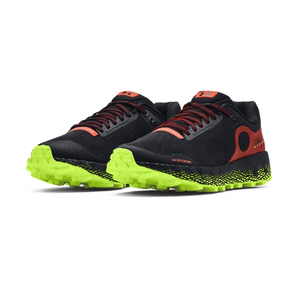 Under Armour Hovr Machina Off Road - Black/High Vis Yellow