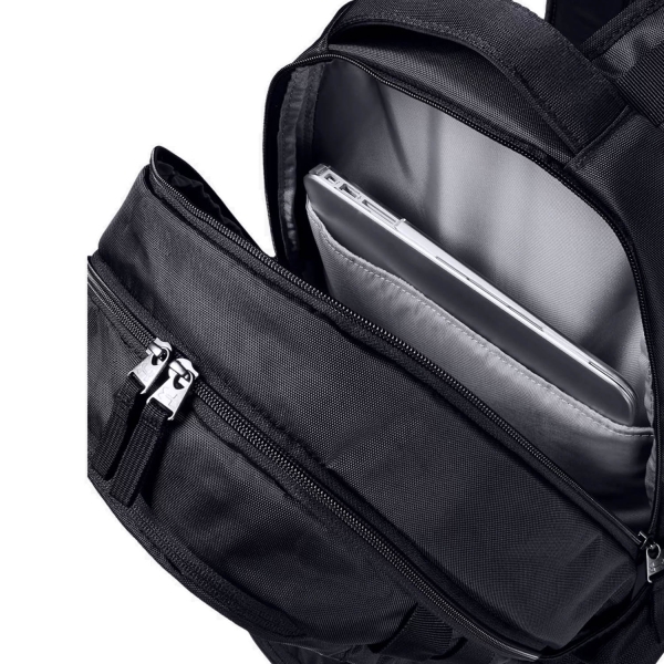 Under Armour Black/Steel UA Hustle II Backpack