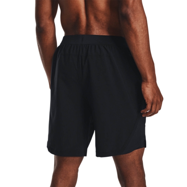 Under Armour Launch 2 in 1 7in Shorts - Black/Reflective