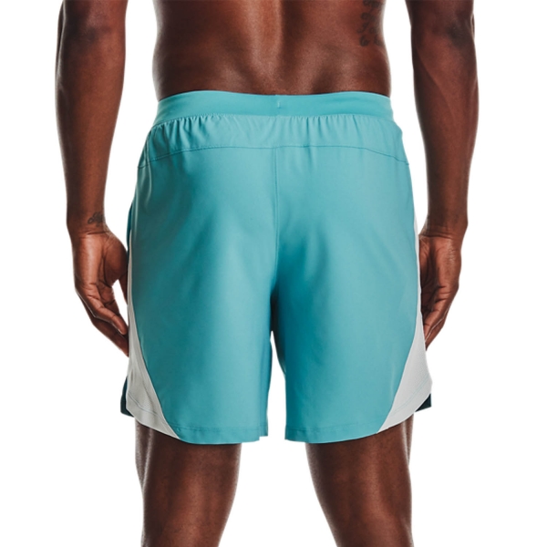 Under Armour Launch 7in Shorts - Cosmos/Halo Gray/Reflective