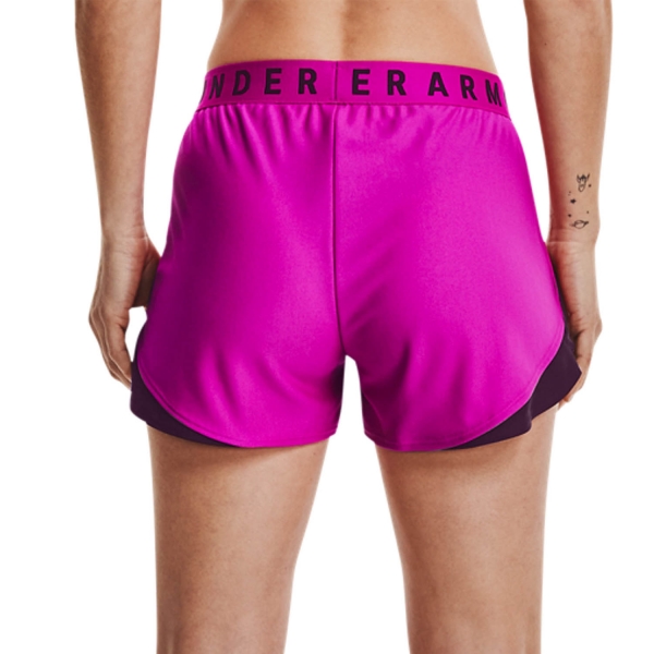 Under Armour Play Up 3.0 3in Shorts - Meteor Pink/Polaris Purple