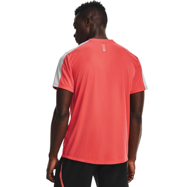Under Armour Speed Stride T-Shirt - Venom Red/Halo Gray/Reflective
