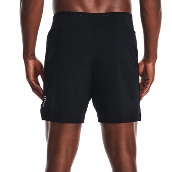 Under Armour Speedpocket 7in Shorts - Black/Reflective