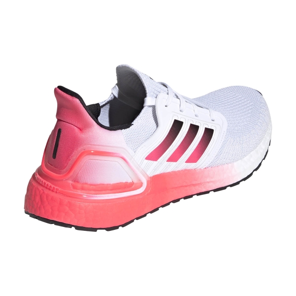 Adidas Ultraboost 20 - Ftwr White/Core Black/Signal Pink
