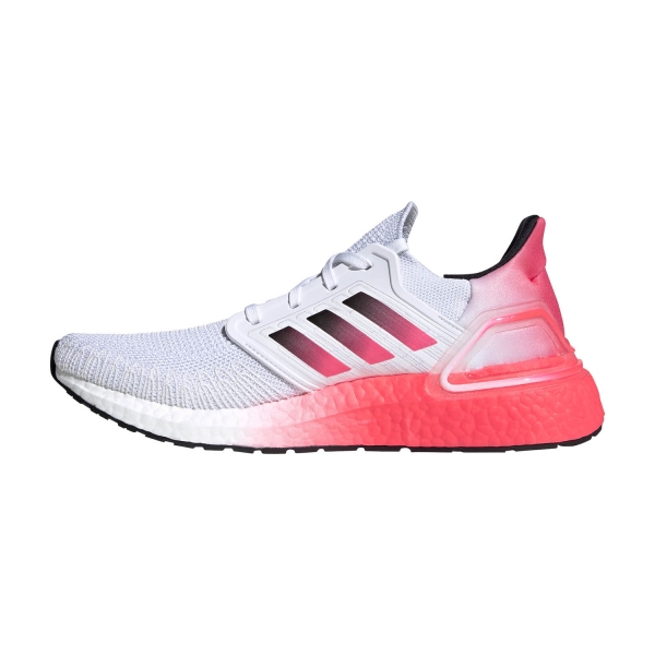 Adidas Ultraboost 20 - Ftwr White/Core Black/Signal Pink