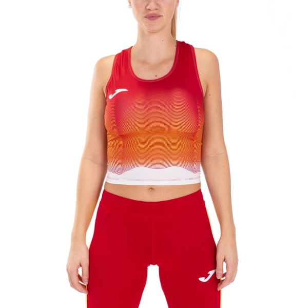 Top Running Mujer Joma Elite VII Top  Red/White 901018.602