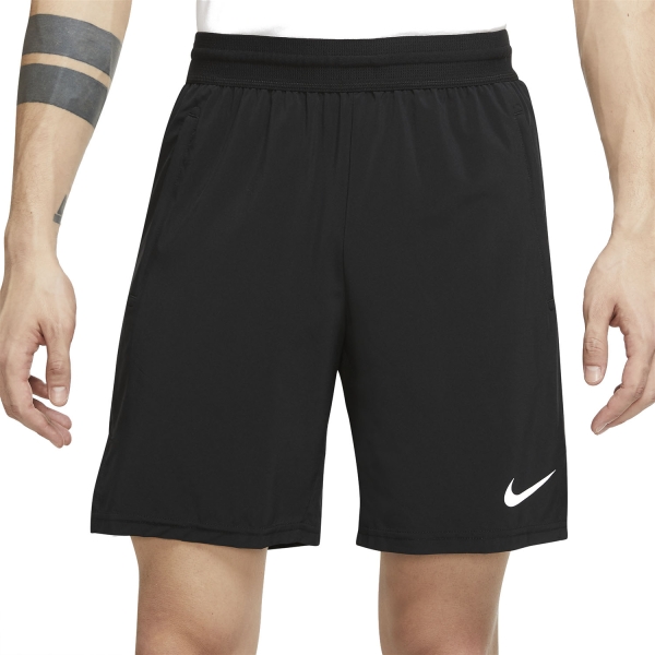 Pantalones Cortos Training Hombre Nike Pro DriFIT Flex Max 8in Shorts  Black/White DM5950010