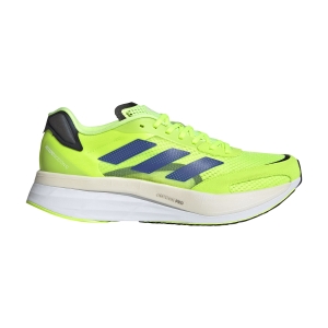 Men's Performance Running Shoes adidas Adizero Boston 10  Signal Green/Sonic Ink/Core Black H67514