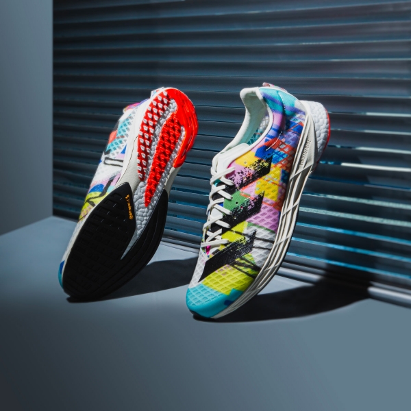 Adidas Adizero Pro - Off White/Core Black/Light Purple