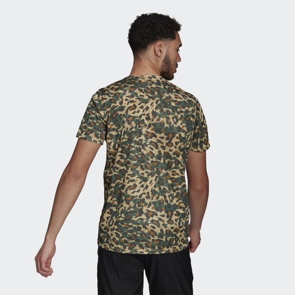 adidas Fast Primeblue Graphic T-Shirt - Hazy Beige