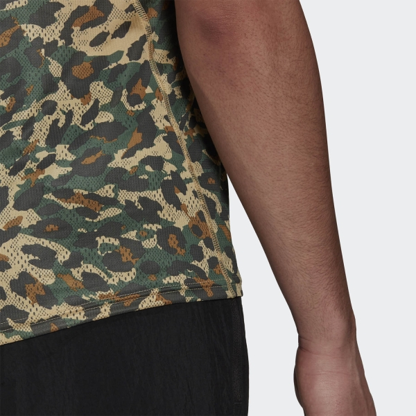 adidas Fast Primeblue Graphic T-Shirt - Hazy Beige