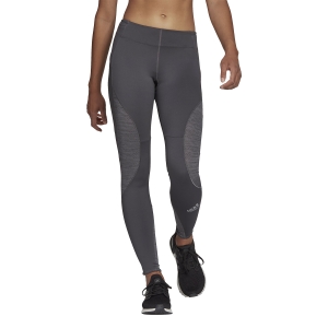 Pantalon y Tights Running Mujer adidas Fast Primeblue Tights  Grey Six/Grey Four H36478