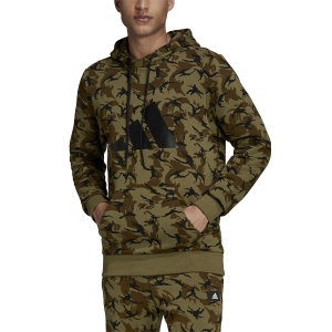 Men's Training Shirt and Hoodie adidas Future Icons Camo Graphic Hoodie  Multicolor/Focus Olive HA5834