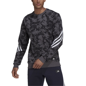 Men's Training Shirt and Hoodie adidas Future Icons Camo Hoodie  Multicolor/Grey Six HA5835