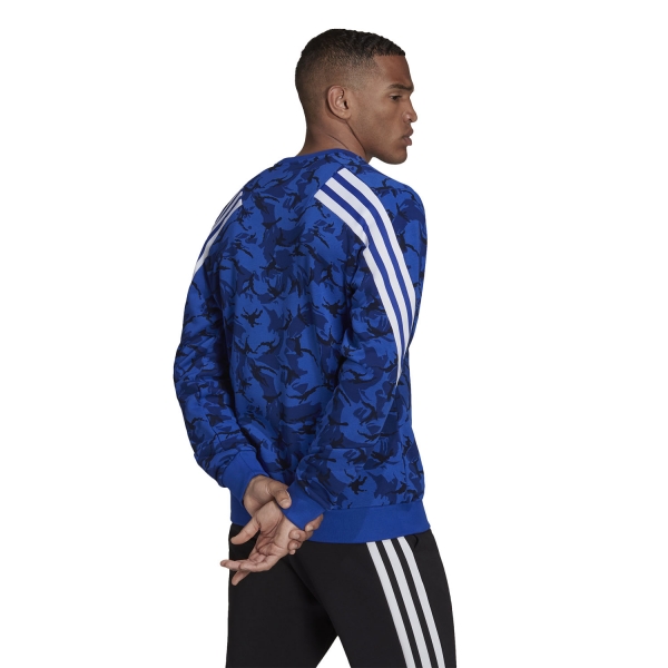 adidas Future Icons Camo Felpa - Multicolor/Bold Blue
