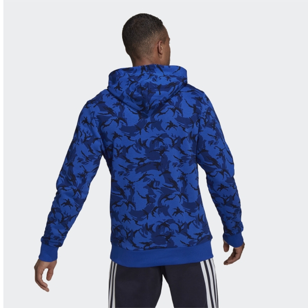 adidas Future Icons Camo Graphic Felpa - Multicolor/Bold Blue