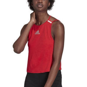 Top Running Mujer adidas Heat.RDY Top  Vivid Red H45131
