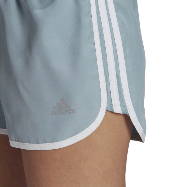 adidas Marathon 20 3in Shorts - Magic Grey/White