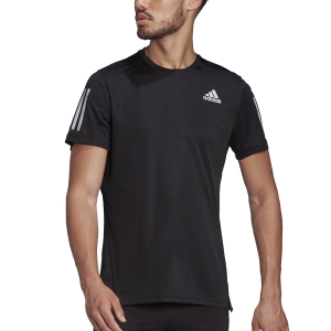 Men's Running T-Shirt adidas Own The Run TShirt  Black/Reflective Silver H58591