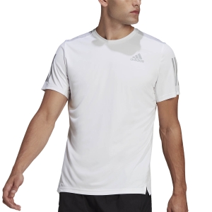Camisetas Running Hombre adidas Own The Run Camiseta  White/Reflective Silver HB7444