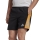 adidas Own The Run Logo 5in Shorts - Black/Orange Rush/Reflective Silver