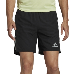 Pantalone cortos Running Hombre adidas Own The Run Logo 5in Shorts  Black/Reflective Silver H58593