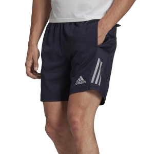 Men's Running Shorts adidas Own The Run Logo 5in Shorts  Legend Ink/Reflective Silver HB7455