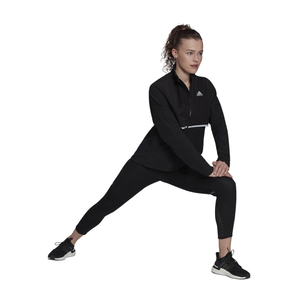 adidas Own The Run Soft Shell Jacket - Black