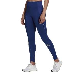 Women's Running Tights adidas Own The Run Winter Tights  Victory Blue H13241
