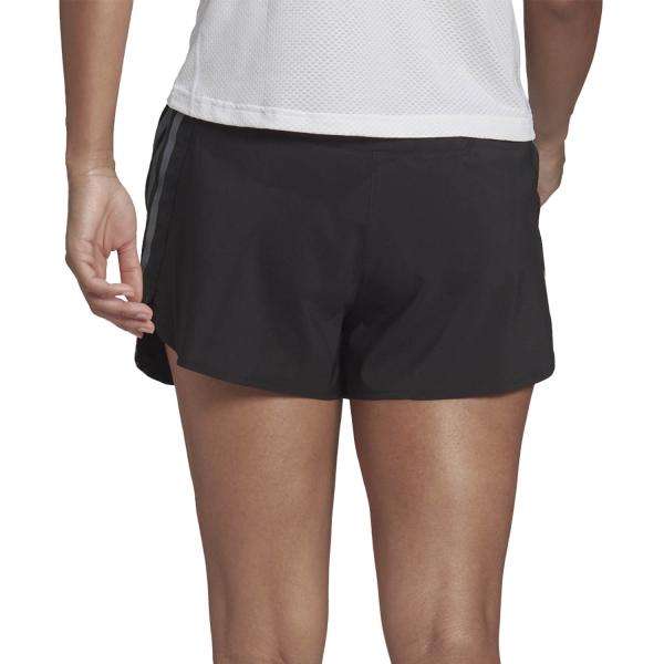 adidas Rise Stripes 3in Shorts - Black