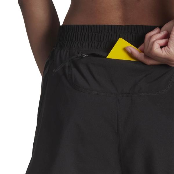 adidas Rise Stripes 3in Shorts - Black