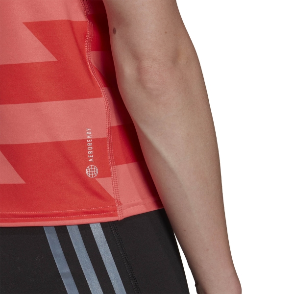 adidas Run Fast T-Shirt - Semi Turbo/Bright Red