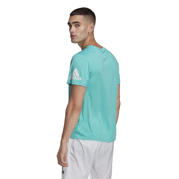 adidas Run It T-Shirt - Semi Mint Rush
