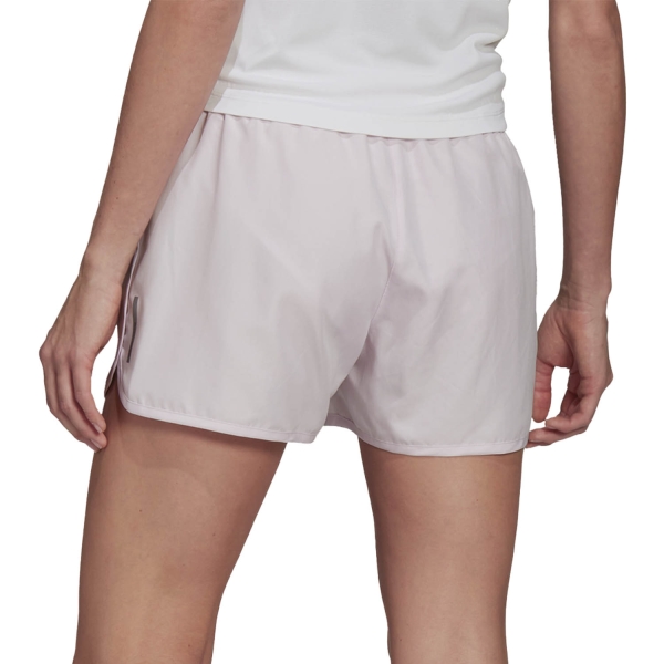adidas Run Reflective 5in Shorts - Almost Pink