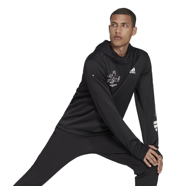 adidas Signature Hoodie - Black