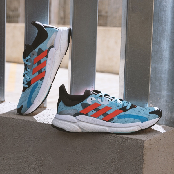 adidas Solar Boost 4 - Hazy Sky/Turbo Carbon