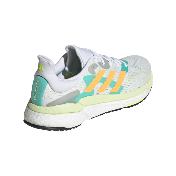 adidas Solar Boost 4 - Ftwr White/Flash Orange/Mint Rush