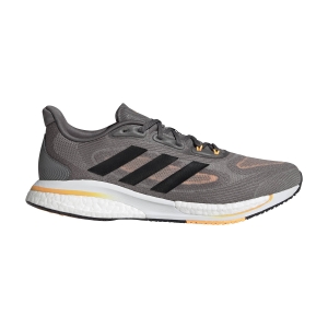 Men's Neutral Running Shoes Adidas Supernova +  Grey Four/Core Black/Flash Orange GX2952