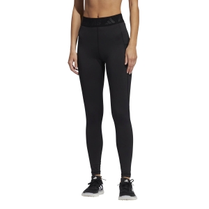 Pants e Tights Fitness e Training Donna adidas Techfit Brand Tights  Black/White GL0693