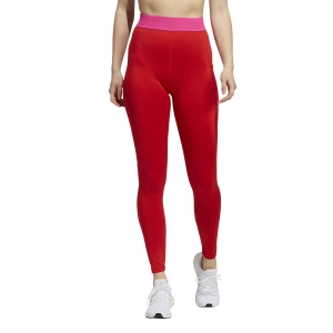 Pants e Tights Fitness e Training Donna adidas Techfit Brand Tights  Vivid Red/Team Real Magenta GR8152