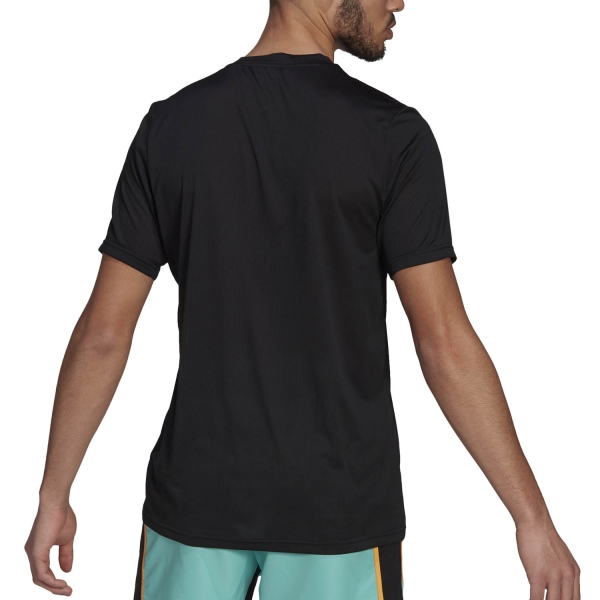 adidas Terrex Primeblue T-Shirt - Black/Acid Yellow
