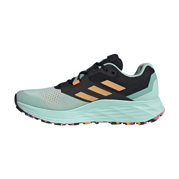 adidas Terrex Two Flow - Clear Mint/Hazy Orange/Screaming Pink