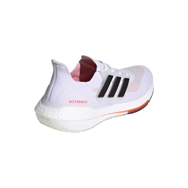adidas Ultraboost 21 - Ftwr White/Core Black/Solar Red