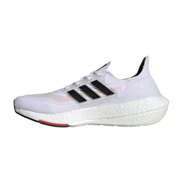 adidas Ultraboost 21 - Ftwr White/Core Black/Solar Red