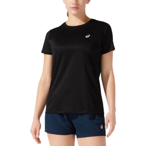 Women's Running T-Shirts Asics Core TShirt  Performance Black 2012C335001