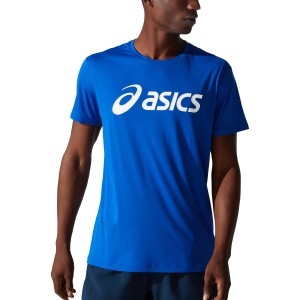 Camisetas Running Hombre Asics Core Camiseta  Asics Blue/Brilliant White 2011C334403