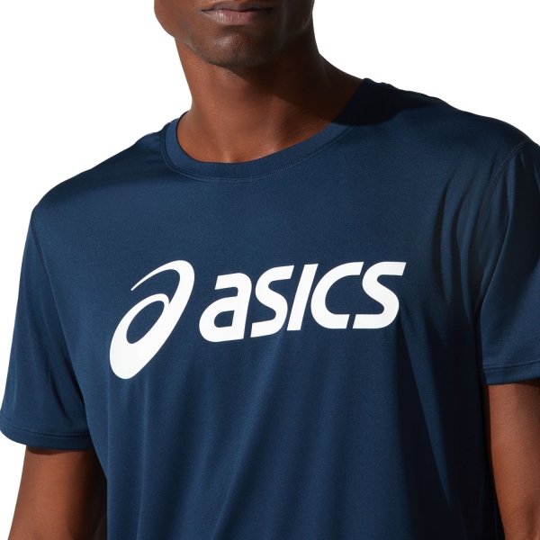 Asics Core T-Shirt - French Blue/Brilliant White