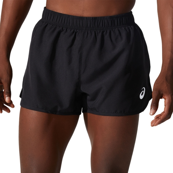 Men's Running Shorts Asics Core Split 2.5in Shorts  Performance Black 2011C343001