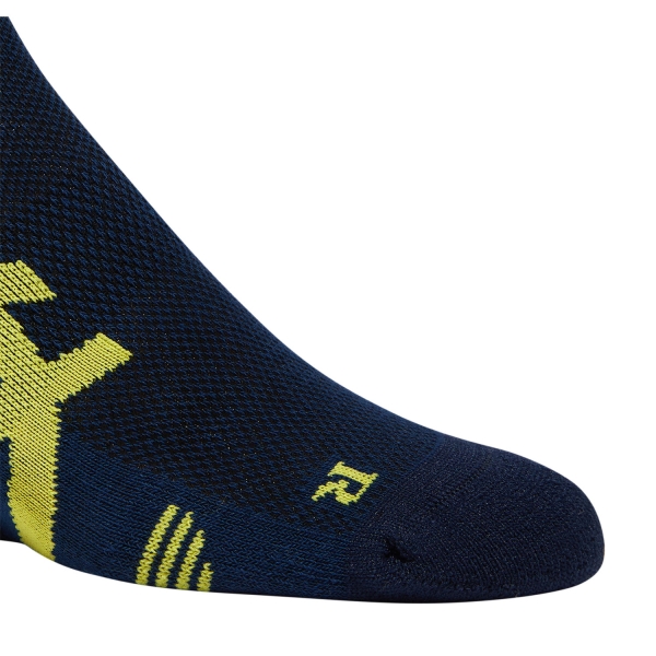 Asics Cushioning x 2 Socks - Peacoat/Sour Yuzu